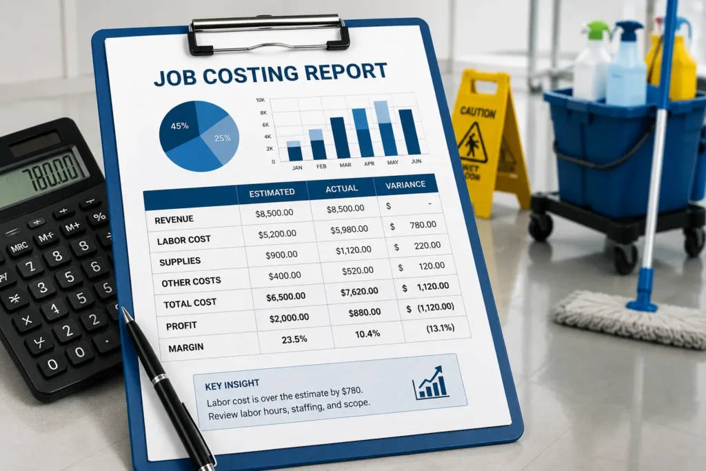 Commercial Cleaning Job Costing